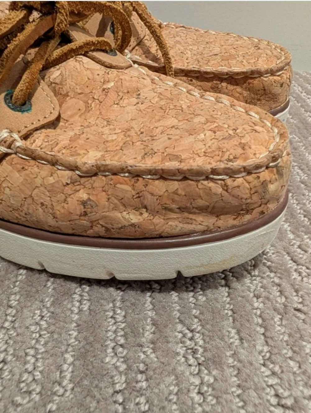 Sperry Cork Boat Shoes - Picture 7 of 9